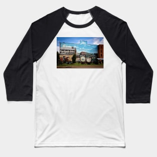 Pan Handle Coffee Mural, Parkersburg, WV Baseball T-Shirt